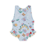 Stella McCartney Baby Girl Printed Swimsuit ~ Blue Multi