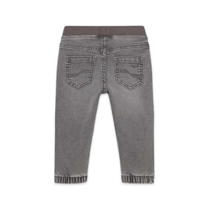 Mayoral Baby Boy Soft Denim Joggers ~ Medium Gray