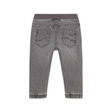 Mayoral Baby Boy Soft Denim Joggers ~ Medium Gray
