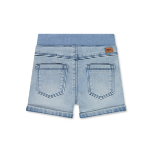 Babyface Baby Boy Jean Shorts ~ Grey Blue Denim