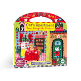 eeboo Cat's Apartment Sticker Book