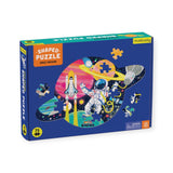 Mudpuppy Space Mission 75pc Shaped Scene Puzzle