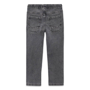 Mayoral Boys Soft Denim Joggers ~ Medium Gray