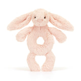 Jellycat Bashful Blush Bunny Ring Rattle