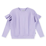 Molo Margit Ruffle Sweatshirt & Abbey Soft Pants Set ~ Faded Purple
