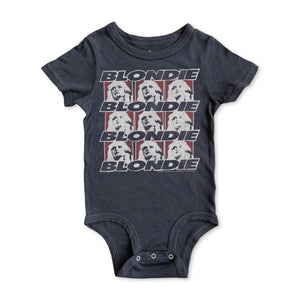 Rowdy Sprout Blondie s/s Onesie ~ Washed Black