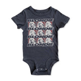 Rowdy Sprout Blondie s/s Onesie ~ Washed Black
