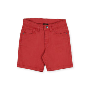 Mayoral Boys Stretch Twill Shorts ~ Cherry