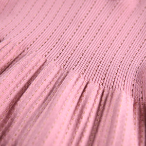 Molo Baby Cass Knit Dress ~ Fox Glove