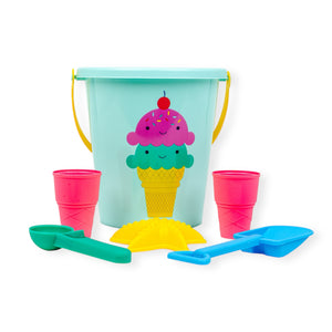 Toysmith 6pc Sand Bucket Set ~ Ice Cream