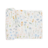 Little Unicorn Cotton Muslin Swaddle ~ Pastel Petals
