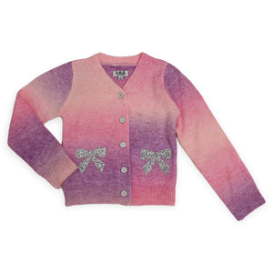 MIA New York Ombre Cardigan 7-12 ~ Pink