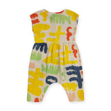 Bobo Choses Baby Woven Romper ~ Carnival