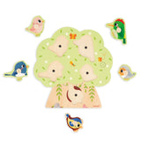 Janod Chunky Wooden Bird Peg Puzzle w/ Sound