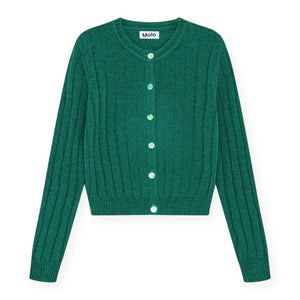 Molo Gloria Knit Cardigan ~ Sporting Green