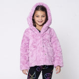 Appaman Girls Cleo Faux Fur Coat ~ Pink Mousse