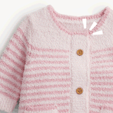 Magnetic Me Chenille Romper ~ Pink