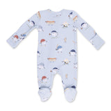 Angel Dear 2 Way Zipper Footie ~ Baseballs Playing Baseball