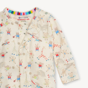 Magnetic Me Modal Convertible Romper ~ Furry Field Day