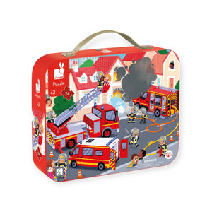 Janod 24 pc Puzzle ~ Fireman