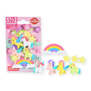 Bcmini Iwako Unicorn & Pegasus Eraser Set