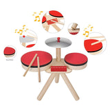 PlanToys Drum Kit