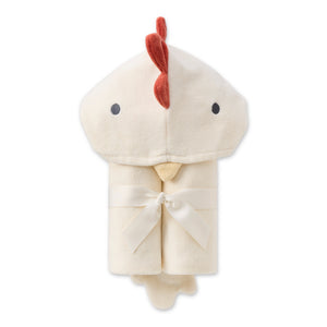 Elegant Baby Hooded Bath Wrap ~ Rooster
