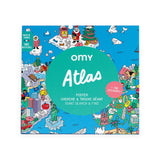 Omy Atlas Poster & Stickers