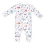 Angel Dear 2 Way Zipper Footie ~ Sailor Sea Creatures