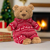 Jellycat Bartholomew Bear Winter Pajamas