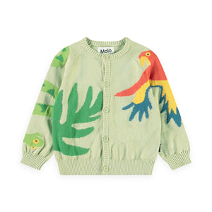 Molo Baby Brody Knit Cardigan & Sol Pants Set ~ Jungle Life
