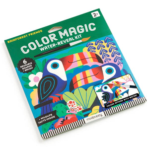 Mudpuppy Rainforest Friends Color Magic Water-Reveal Kit