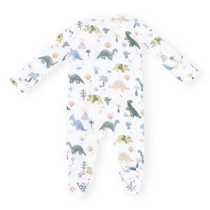 Angel Dear 2 Way Zipper Footie ~ Soft Dinos