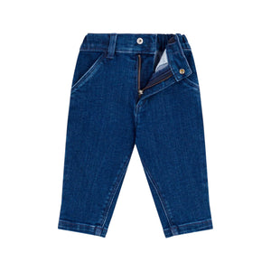 Petit Bateau Baby Denim Pants ~ Navy