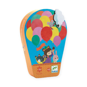 Djeco Hot Air Balloon Silhouette Puzzle