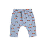 Bobo Choses Baby Race Car Print Sweatshirt & Joggers Set ~ Light Blue