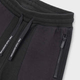 Mayoral Boys Bi-material Sweatpants ~ Blackboard