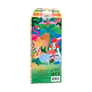 eeBoo Fawn & Sun Jumbo Double-Sided Colored Pencils