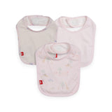 Magnetic Me Bib 3 Pack ~ Serene Safari/Pink