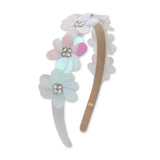 Bari Lynn Crystallized Sequin Flower Halo Headband