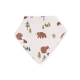 Angel Dear Thermal Bandana Bib ~ Sweet Brown Bears