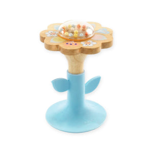 Djeco Baby White BabySwipi Rattle w/ Suction Cup