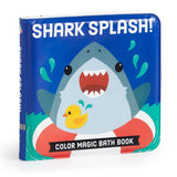Mudpuppy Shark Splash! Color Magic Bath Book