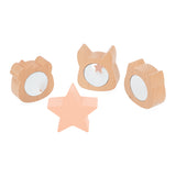 Janod Pure Fabrics Shape Sorter Box