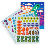 Mudpuppy Ocean Life Sticker Sparkle Poster Activity Kit