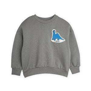 Mini Rodini Baby Dino Patch Sweatshirt & Sweatpants Set ~ Grey