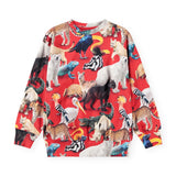 Molo Mattis Sweatshirt ~ Animal Mix