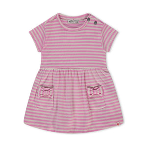 Babyface Baby Girl s/s Dress ~ Candy Stripe
