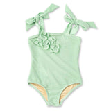 Shade Critters Shimmer Flowers Swimsuit ~ Mint
