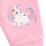 Huxbaby Tutti Frutti Unicorn Sweatshirt & Sweatpants Set ~ Strawberry